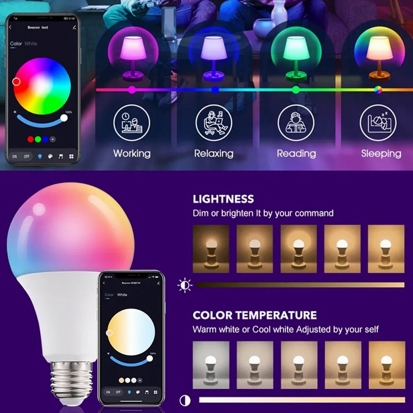 Color-Changing Light Bulb